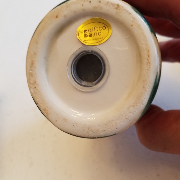 Set of 2 Rooster Ceramic Salt and Pepper Shaker Farmhouse Cottage - Picture 6 of 8